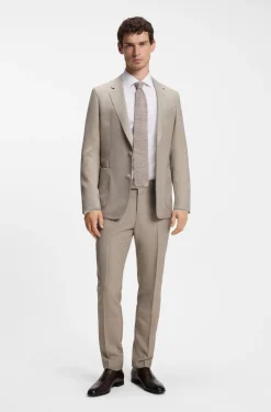 BOSS BY BECKHAM slim-fit shirt in cotton