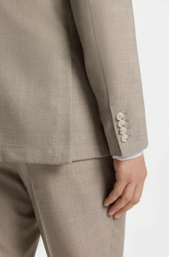 BOSS BY BECKHAM slim-fit suit jacket in virgin wool