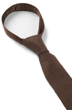 BOSS BY BECKHAM Tie in linen and tussah silk