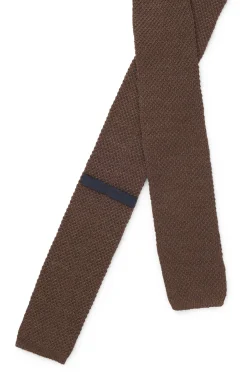 BOSS BY BECKHAM Tie in linen and tussah silk