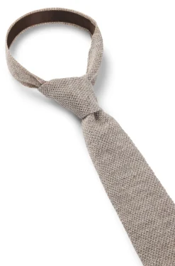 BOSS BY BECKHAM Tie in linen and tussah silk