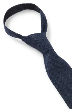 BOSS BY BECKHAM Tie in linen and tussah silk