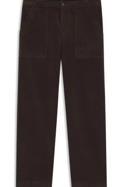 BOSS BY BECKHAM trousers in stretch-cotton corduroy