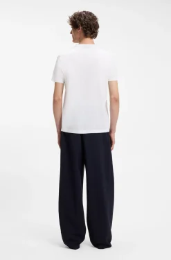BOSS BY BECKHAM T-shirt in cotton and silk