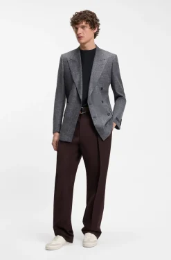 BOSS BY BECKHAM T-shirt in linen
