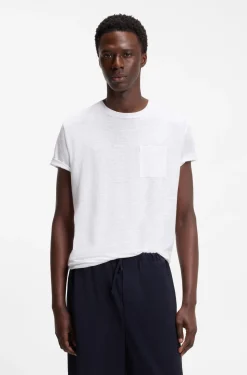 BOSS BY BECKHAM T-shirt in linen