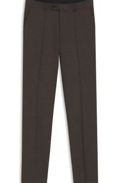 BOSS BY BECKHAM wool-blend slim-fit suit trousers