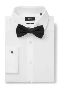 BOSS ONE bow tie in silk jacquard