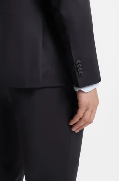 BOSS ONE Regular-fit suit jacket in virgin-wool serge