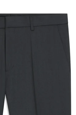 BOSS ONE Regular-fit trousers in virgin-wool serge