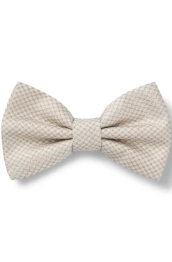 BOSS ONE Silk bow tie in micro-patterned jacquard