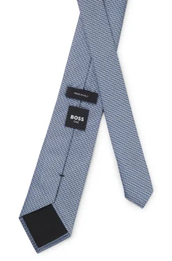 BOSS ONE Silk tie with jacquard pattern