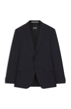 BOSS ONE Slim-fit suit jacket in virgin-wool serge