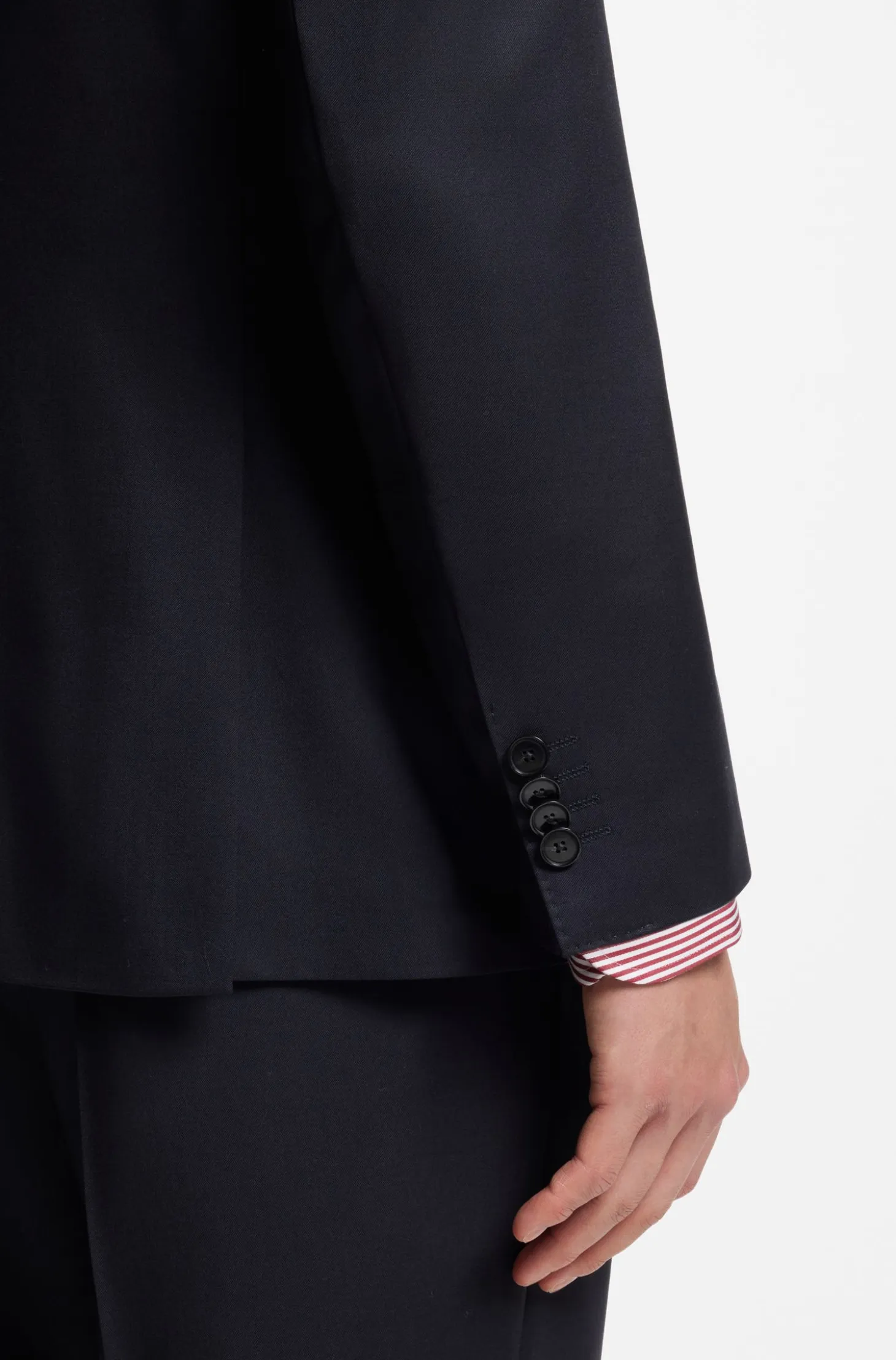 BOSS ONE slim-fit suit jacket in virgin wool