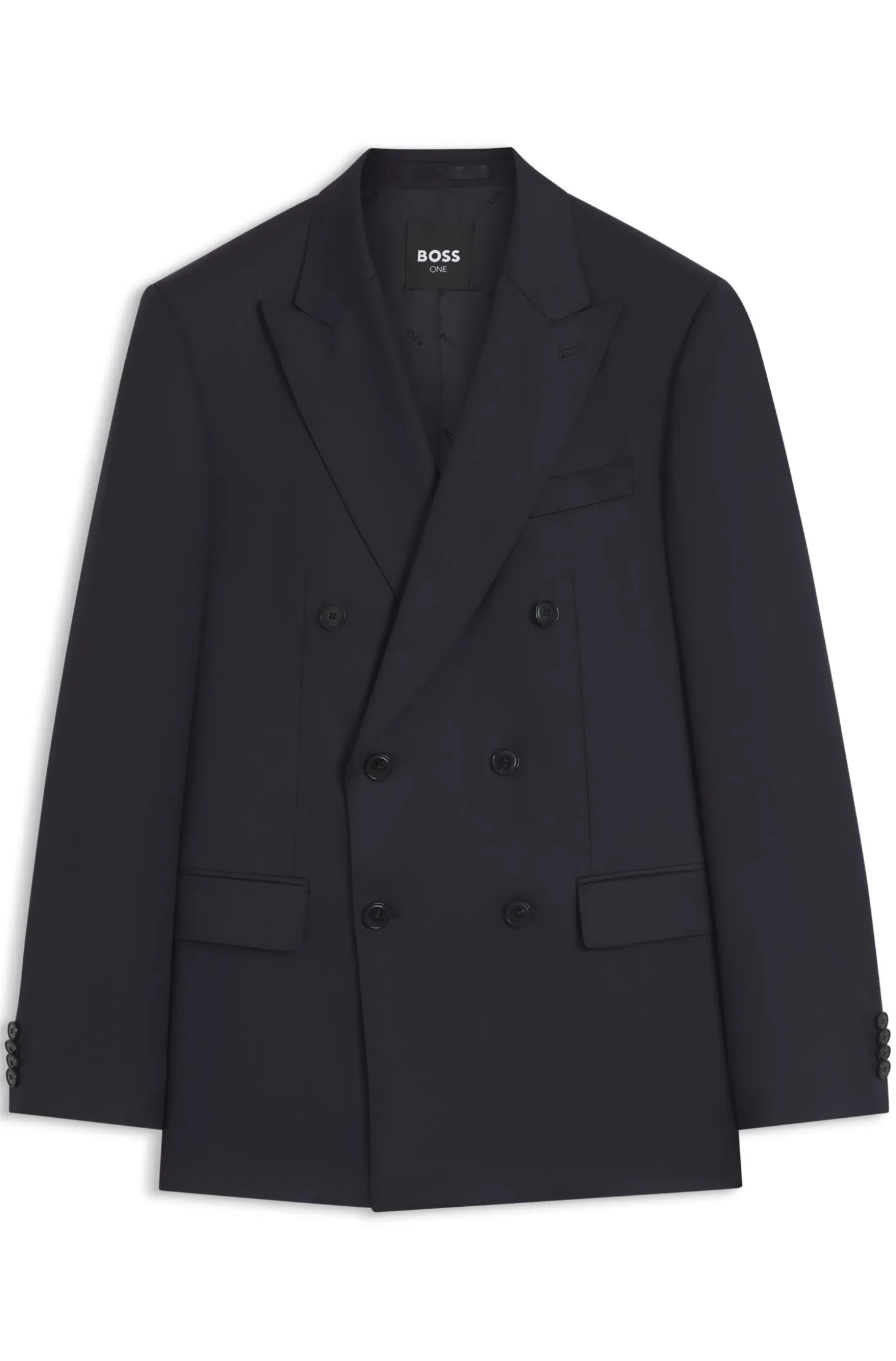 BOSS ONE slim-fit suit jacket in virgin wool