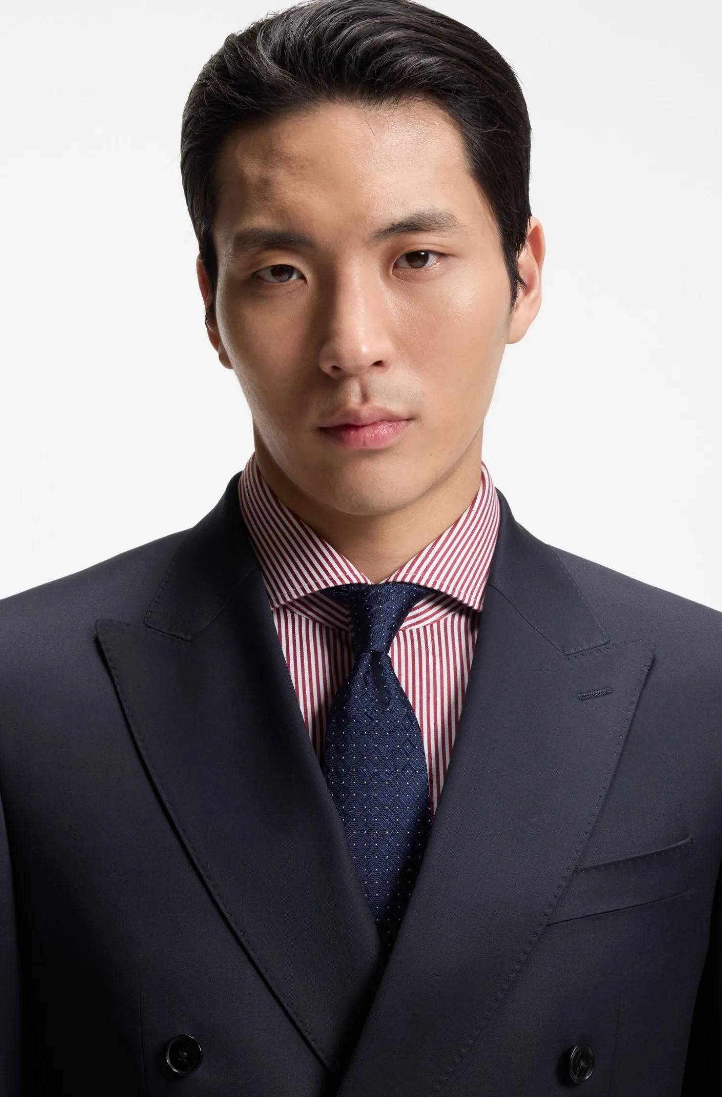 BOSS ONE slim-fit suit jacket in virgin wool
