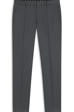 BOSS ONE Slim-fit trousers in virgin-wool serge