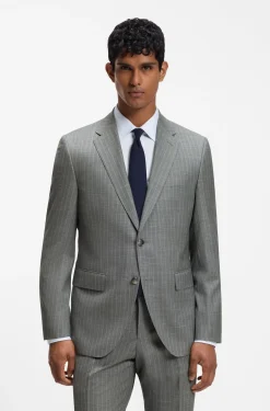 BOSS ONE Two-piece regular-fit suit in a wool blend
