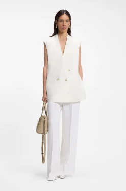 BOSS Revers small leather tote bag with belt detail