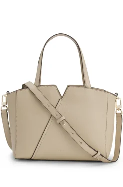 BOSS Revers small leather tote bag with belt detail