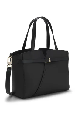 BOSS Revers small leather tote bag with belt detail
