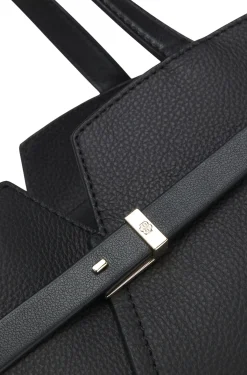 BOSS Revers small leather tote bag with belt detail