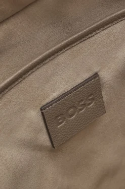 BOSS Revers tote bag in leather with belt detail