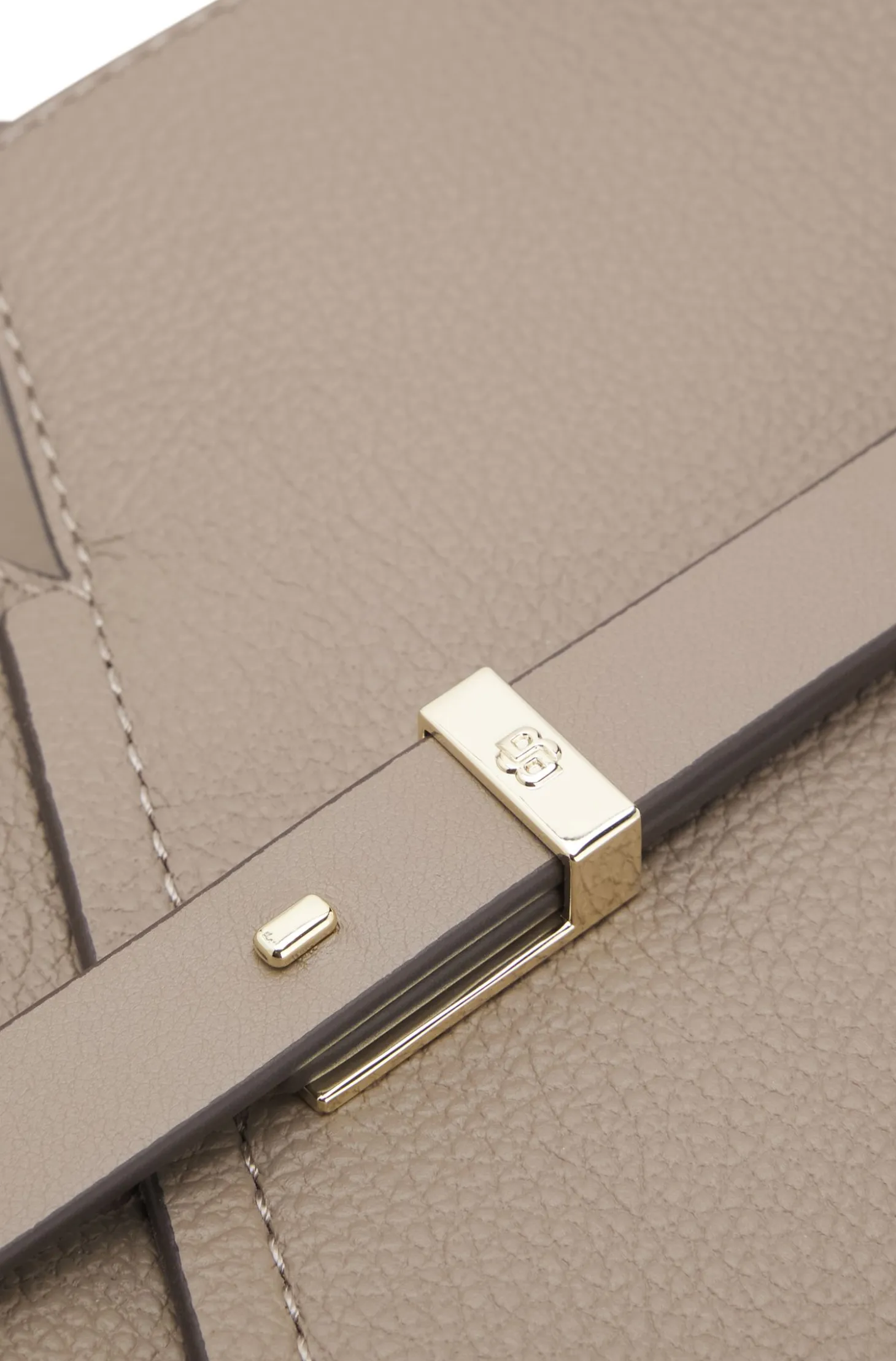 BOSS Revers tote bag in leather with belt detail