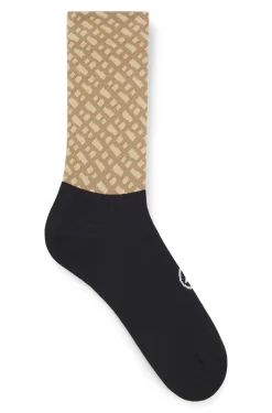 BOSS x ASSOS moisture-wicking cycling socks with seamless construction