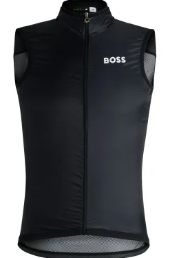 BOSS x ASSOS packable wind vest with breathable mesh back