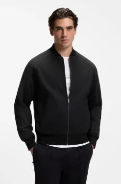 BOSS x ASTON MARTIN bomber-style jacket
