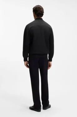 BOSS x ASTON MARTIN bomber-style jacket