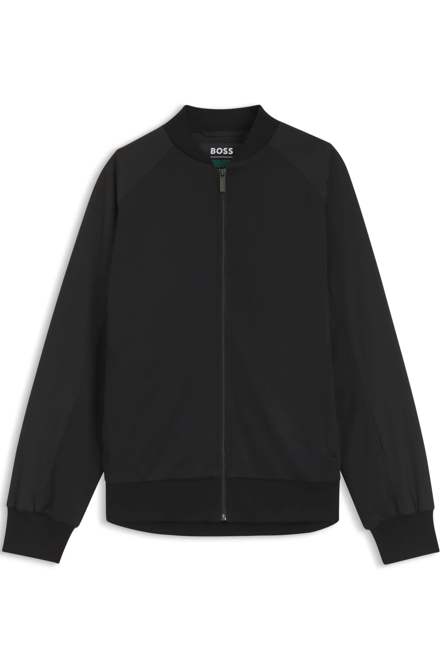 BOSS x ASTON MARTIN bomber-style jacket