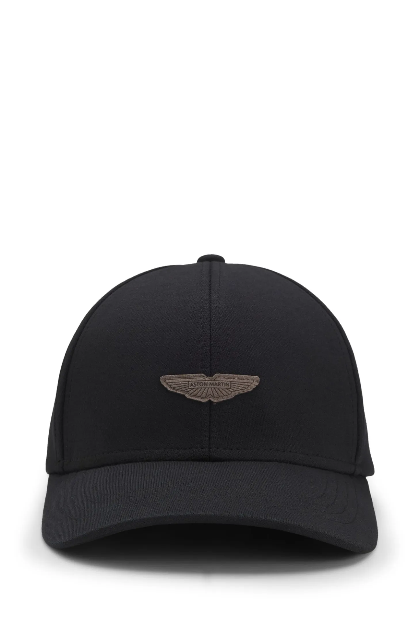 BOSS x ASTON MARTIN cap with suede wing badge