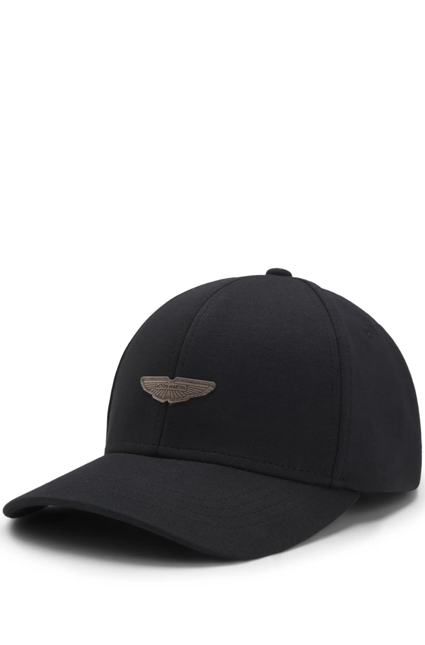 BOSS x ASTON MARTIN cap with suede wing badge
