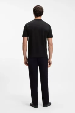 BOSS x ASTON MARTIN cotton T-shirt with car graphic