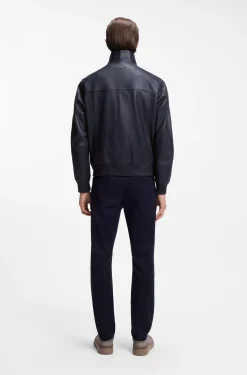 BOSS x ASTON MARTIN jacket in leather