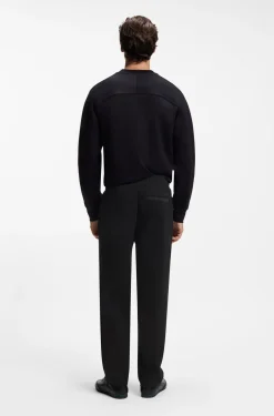 BOSS x ASTON MARTIN modern-fit trousers in cotton