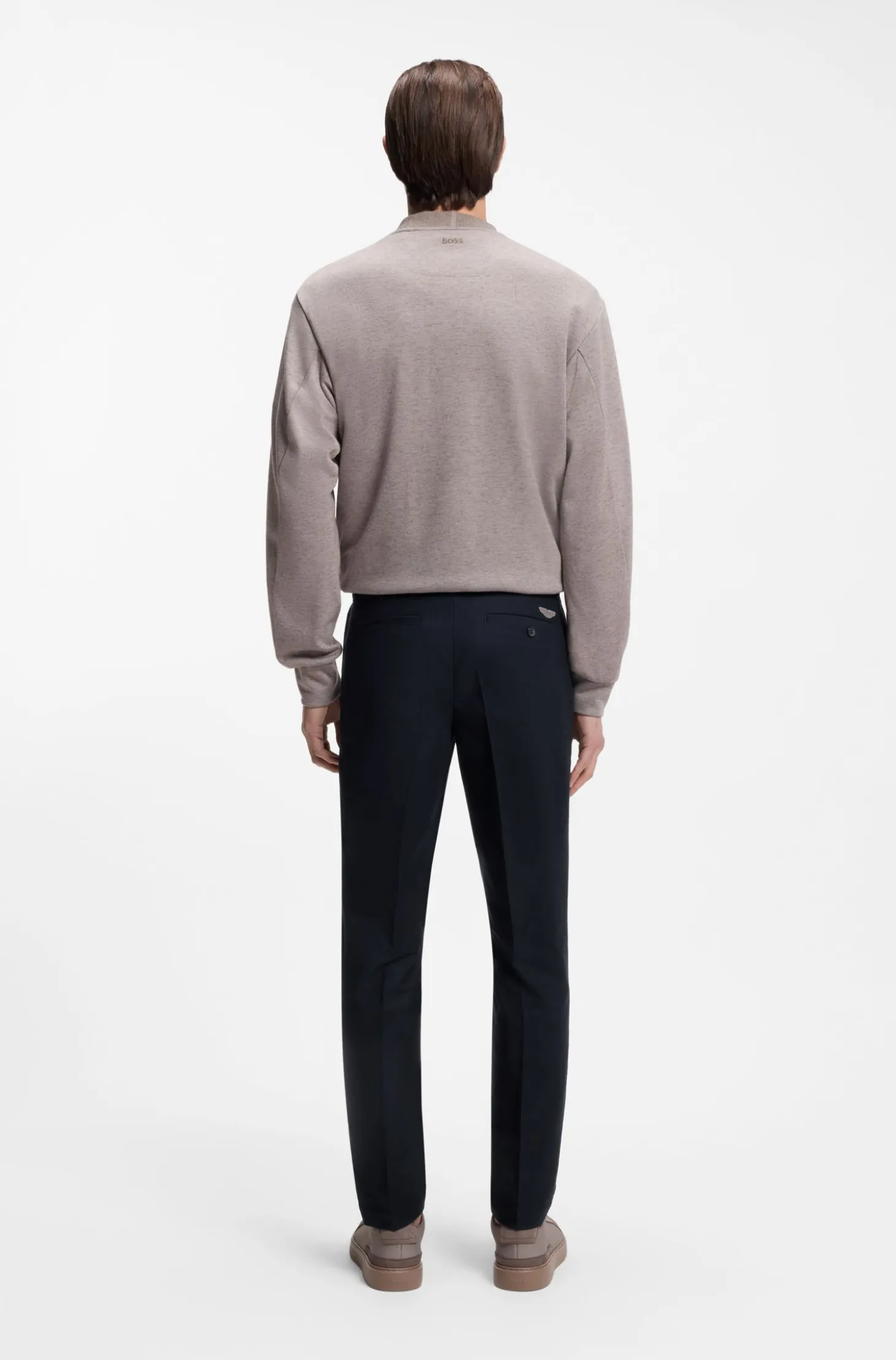BOSS x ASTON MARTIN slim-fit trousers