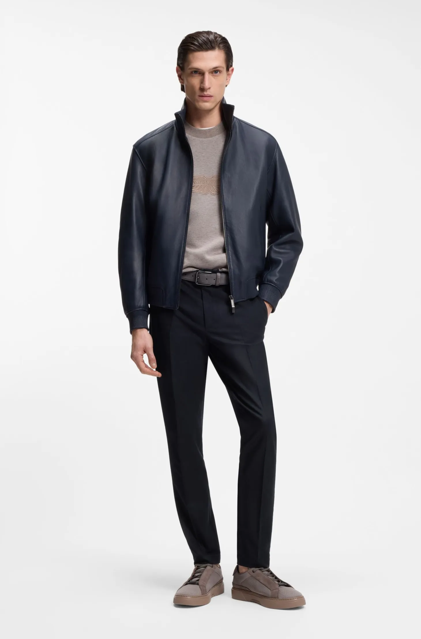 BOSS x ASTON MARTIN slim-fit trousers