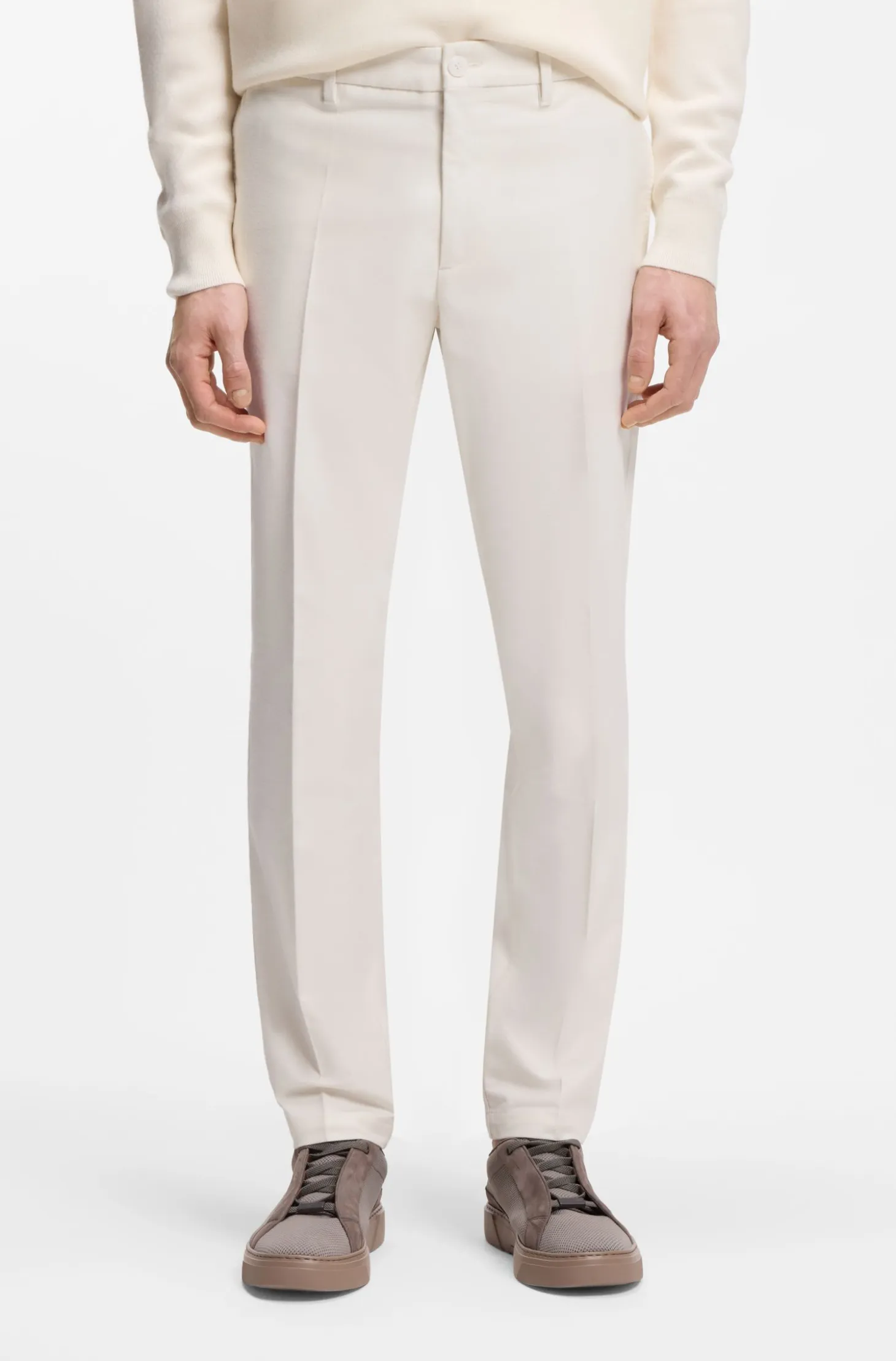BOSS x ASTON MARTIN slim-fit trousers