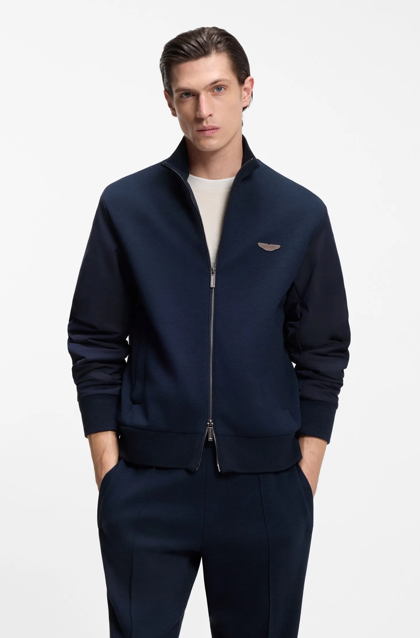 BOSS x ASTON MARTIN sweatshirt with wing detail