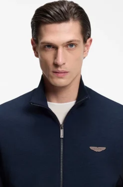 BOSS x ASTON MARTIN sweatshirt with wing detail