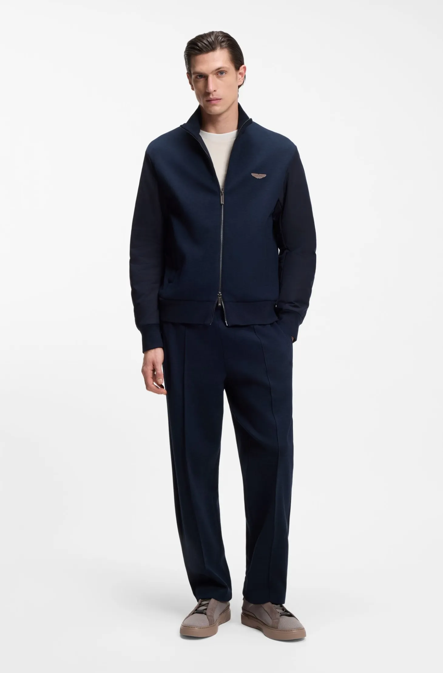 BOSS x ASTON MARTIN sweatshirt with wing detail