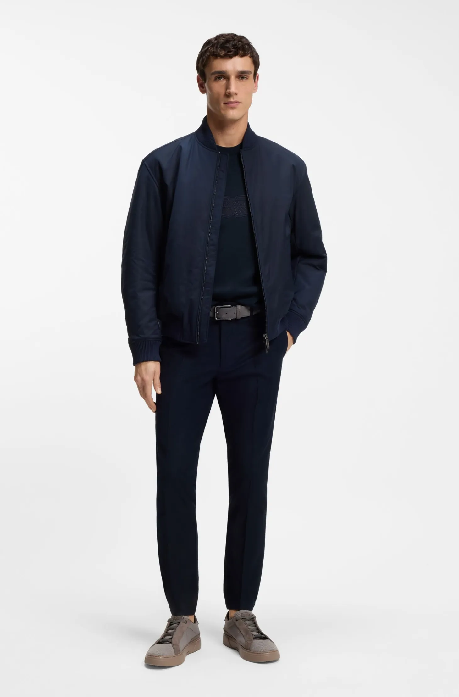 BOSS x ASTON MARTIN sweatshirt with wing detail