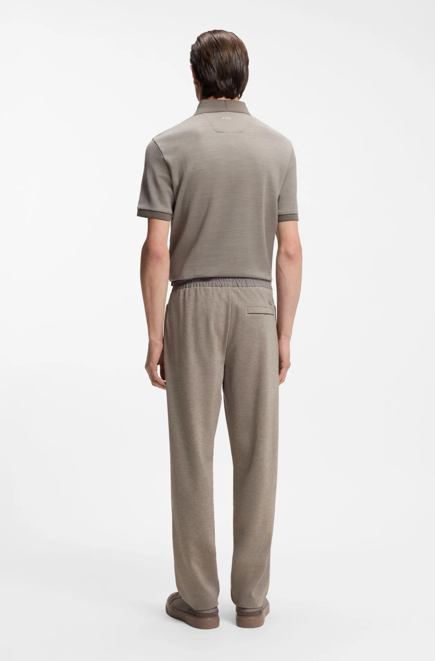 BOSS x ASTON MARTIN tracksuit bottoms with drawcord