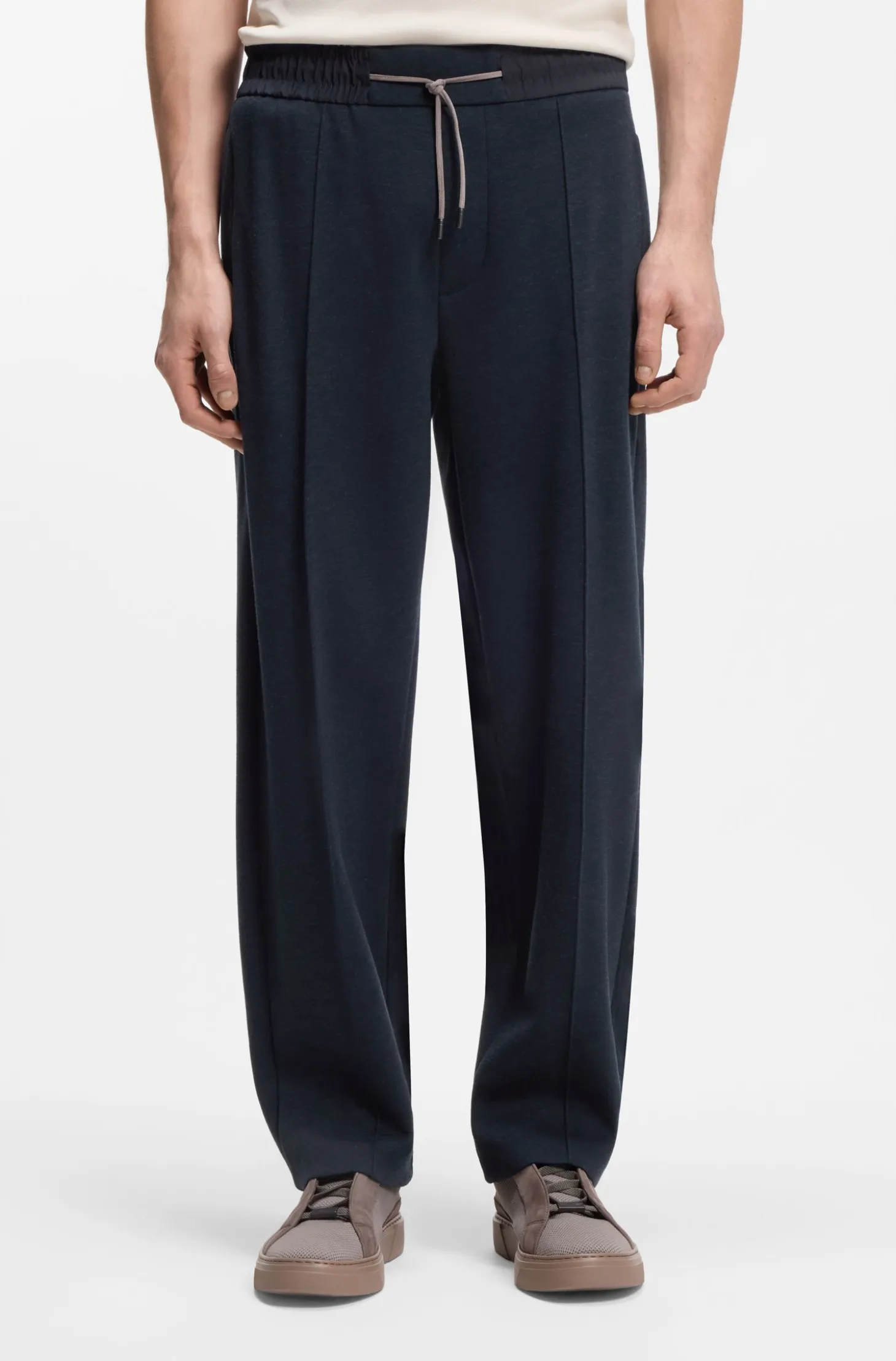 BOSS x ASTON MARTIN tracksuit bottoms with drawcord