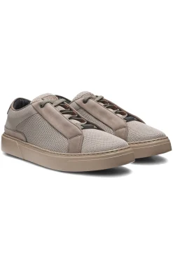 BOSS x ASTON MARTIN trainers with leather trims