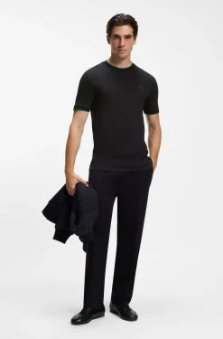 BOSS x ASTON MARTIN T-shirt in mercerised cotton