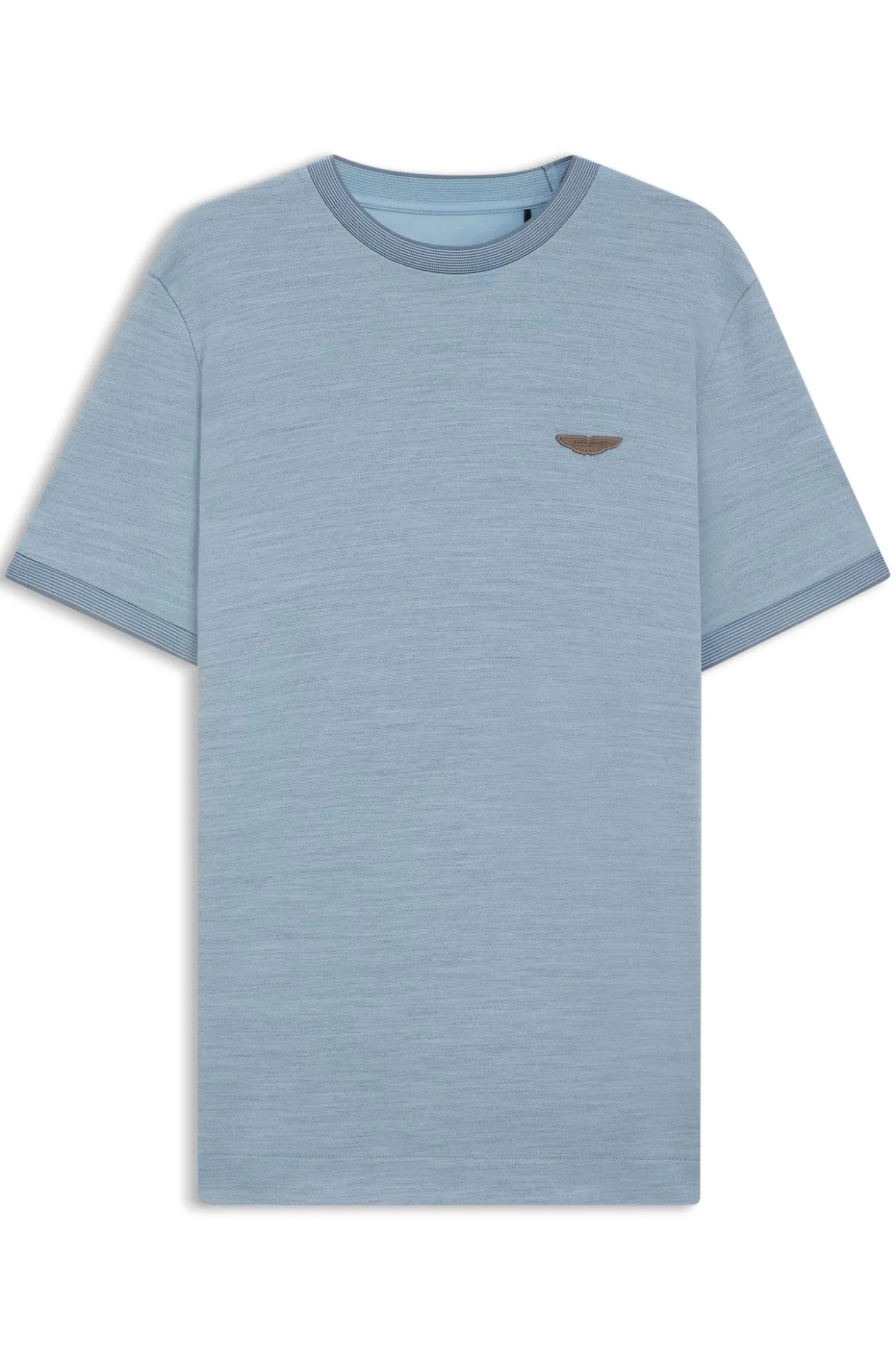 BOSS x ASTON MARTIN T-shirt in wool-cotton jacquard